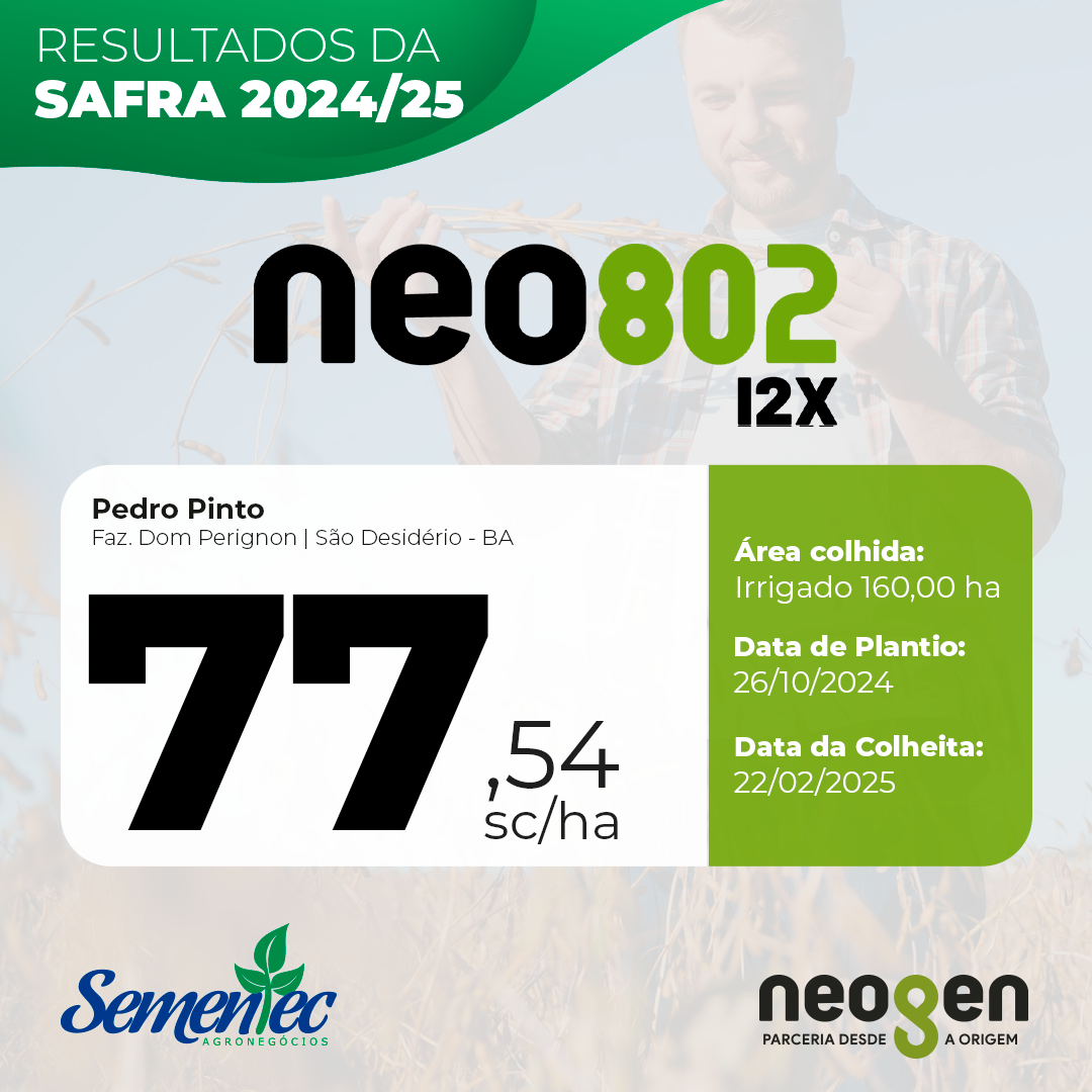 Resultados NEOGEN NEO 802 I2X