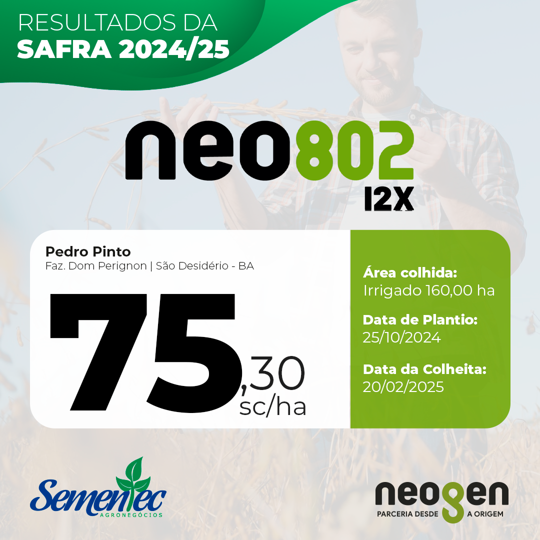 Resultados NEOGEN NEO 802 I2X